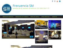 Tablet Screenshot of frecuenciasm.com